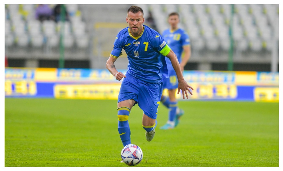 Андрей Ярмоленко поддержал отстранение сборной России от Евро-2024. Фото: Global Look Press