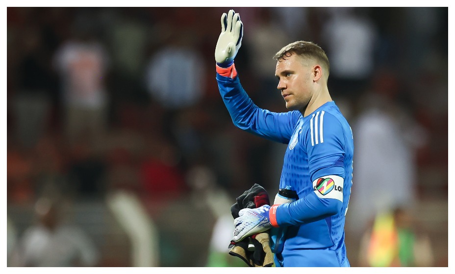 Вратарь сборной Германии Мануэль Нойер поддерживает акцию One Love. Фото: Global Look Press