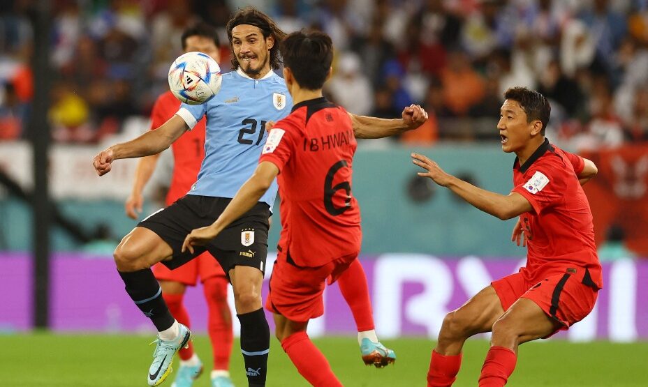 Кавани, Уругвай - Южная Корея, ЧМ-2022