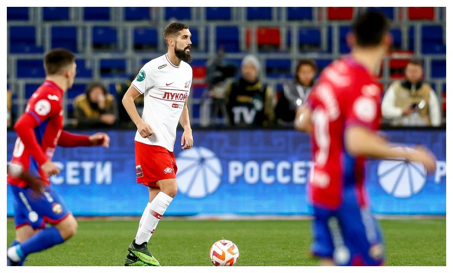 Миха Мевля покинул «Спартак». Фото: сайт ФК «Спартак»