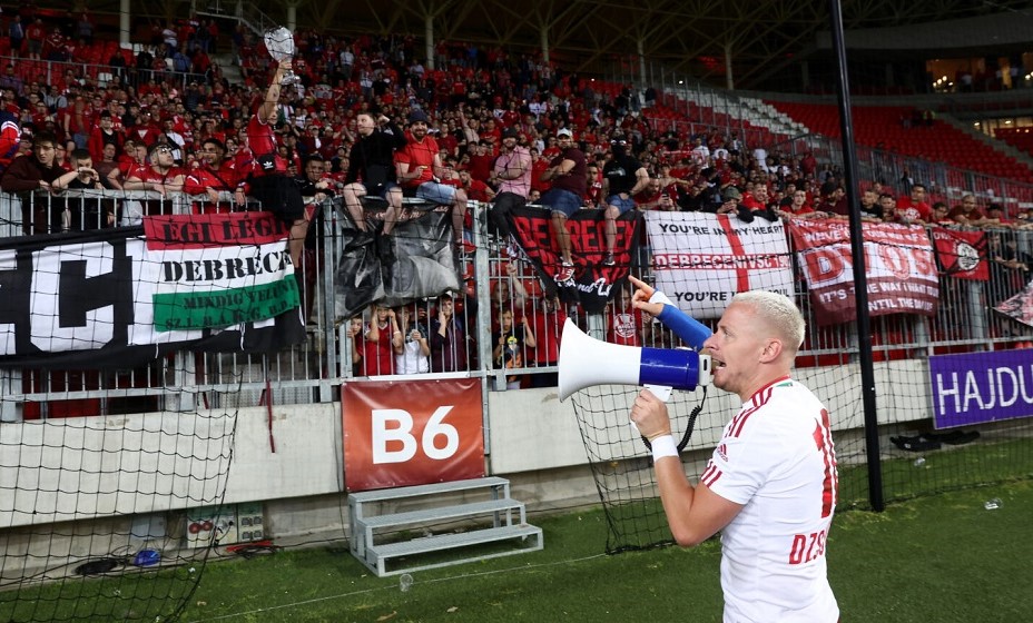 Джуджак везде проявлял свои лидерские качества. Фото: ФК «Дебрецен»