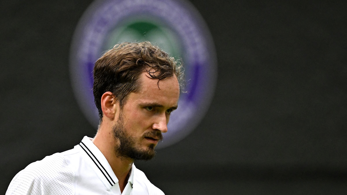 Российский теннисист Даниил Медведев. Фото: REUTERS