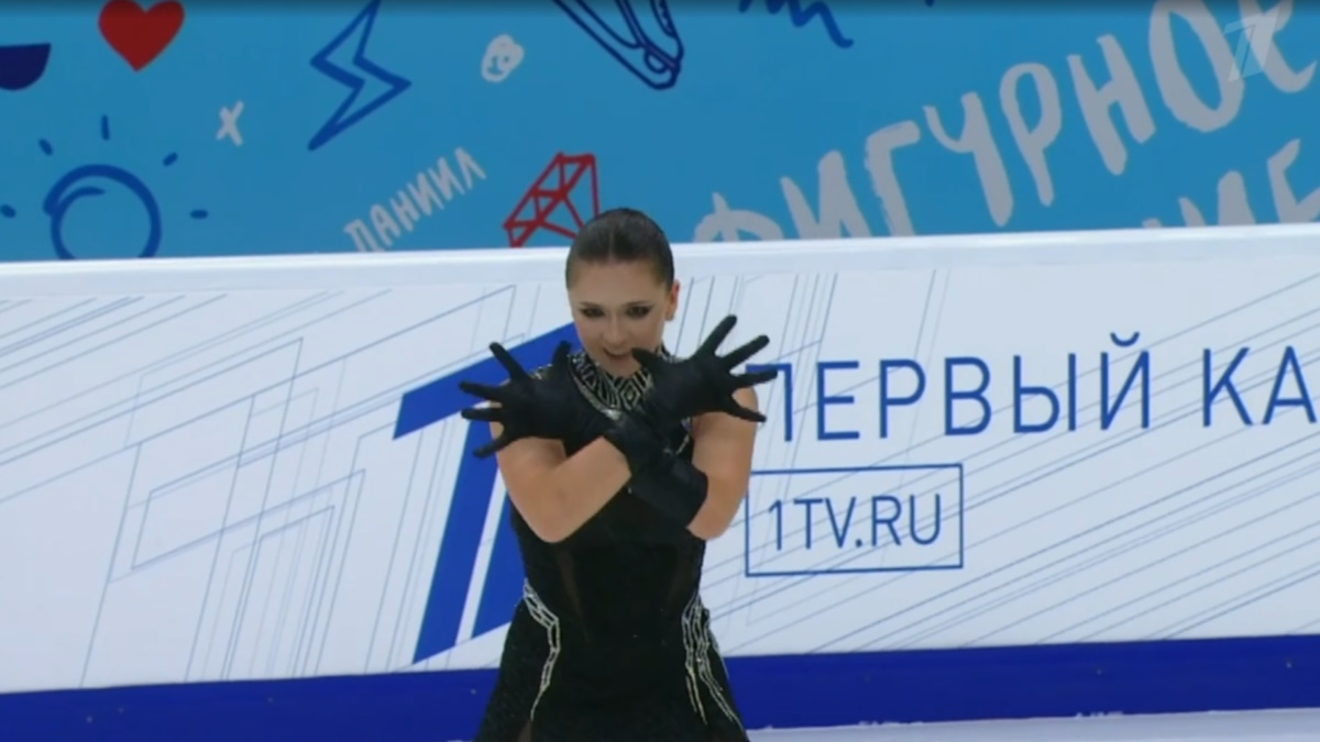 Камила Валиева показала Черную пантеру в 