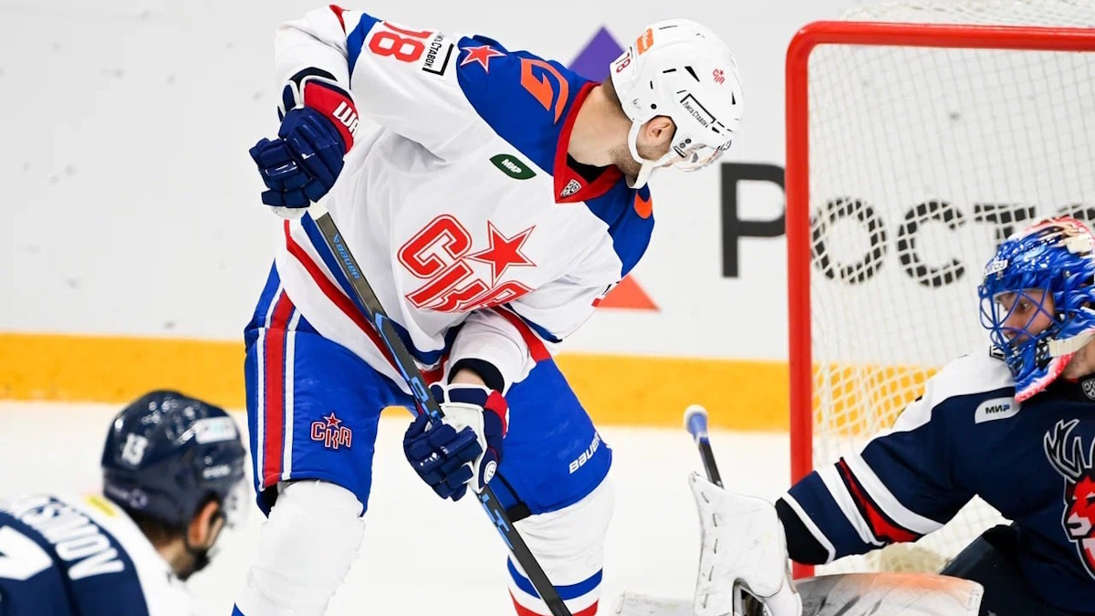 Хоккеисты СКА хотят исправить положение дел. Фото: пресс-служба ХК СКА (Санкт-Петербург)