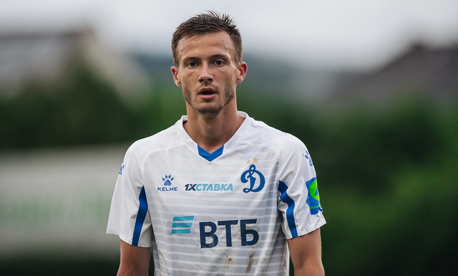 Полузащитник «Динамо» Лесовой близок к переходу в израильский «Маккаби». Фото: ФК «Динамо» (Москва) 