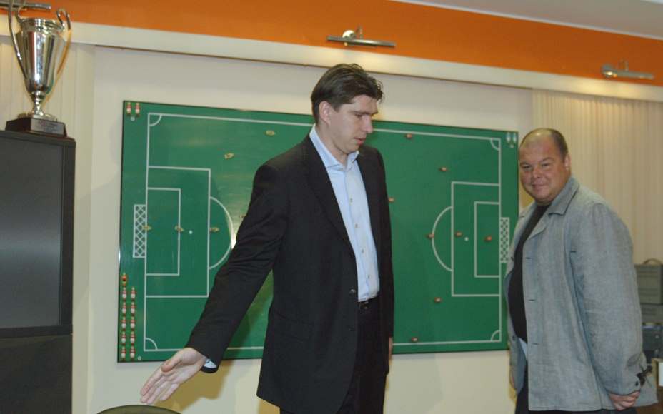 Андрей Чернышов работал в «Спартаке» в 2003 году, когда Андрей Червиченко был владельцем клуба. Фото: ТАСС 