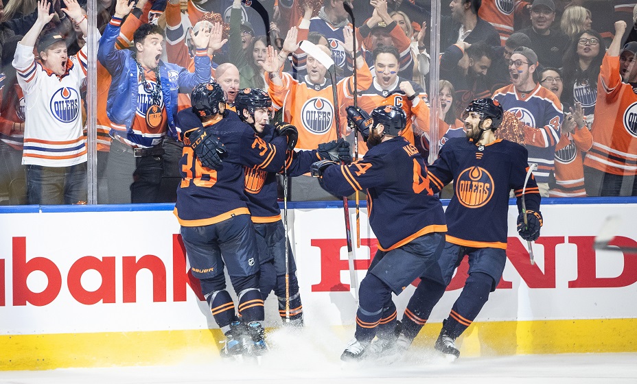 «Эдмонтон» обыграл «Флориду» и сравнял счет в финальной серии плей-офф НХЛ. Фото: Global Look Press