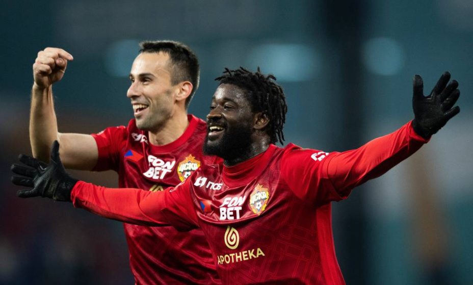 Койта наконец-то забил! Фото: ПФК ЦСКА