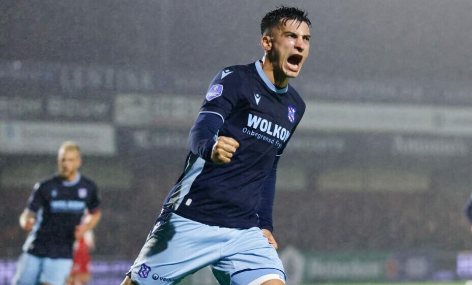 Ион Николаеску едва не лишился глаза в матче Кубка Нидерландов. Фото: GLOBAL LOOK PRESS