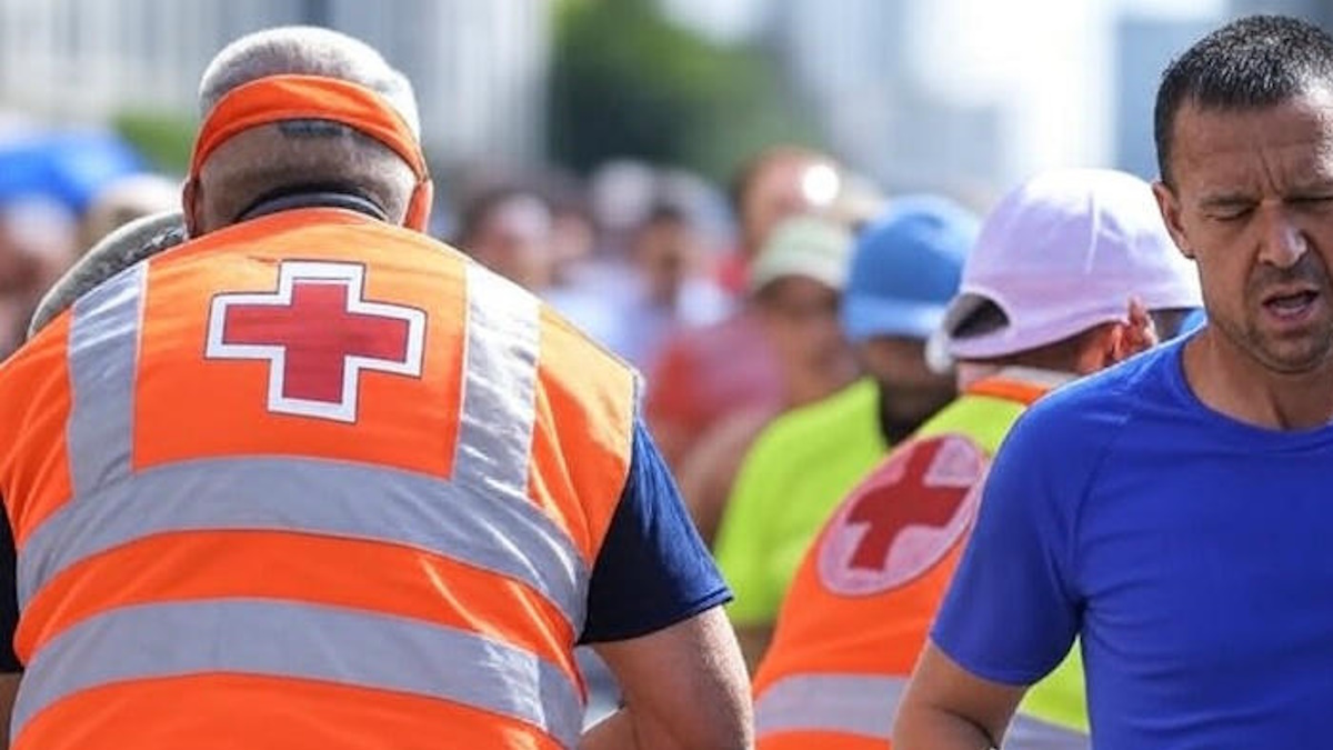 Забег в Алматы завершился трагедией. Фото: ИИ