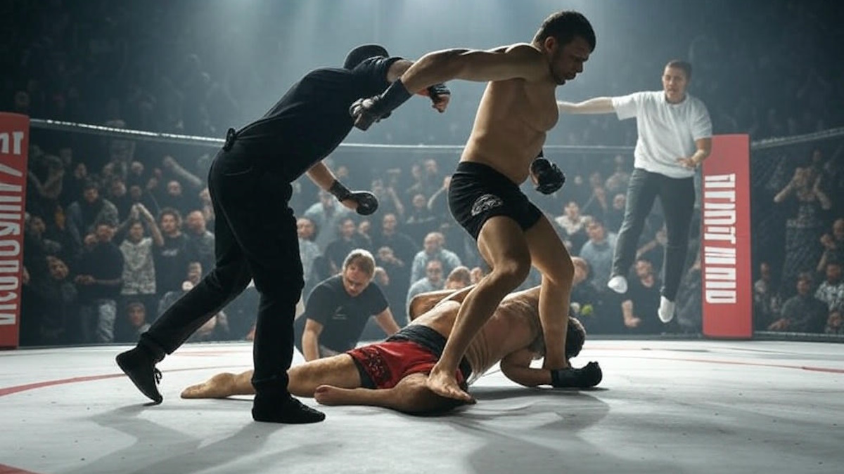 Драка произошла в Сургуте. Фото: ИИ