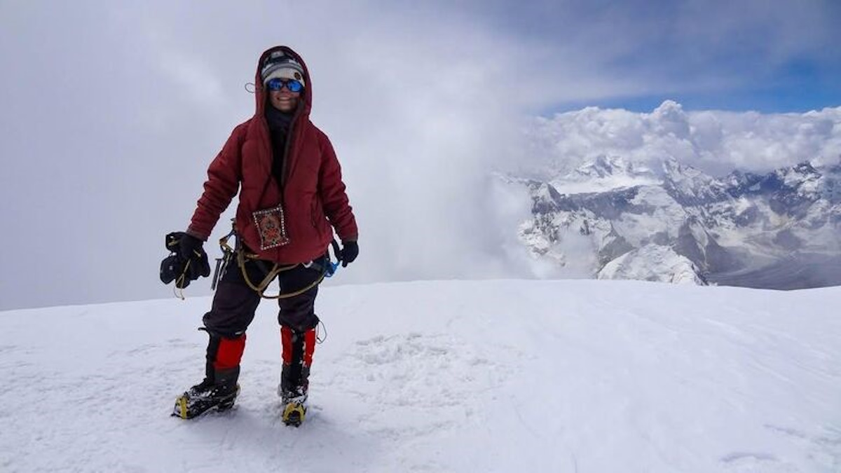 Российская альпинистка Наталья Наговицына. Фото: соцсети альпинистки-спортсменки