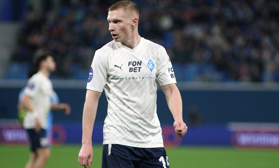 Глебов и Рассказов едва не подрались во время матча РПЛ. Фото: Global Look Press