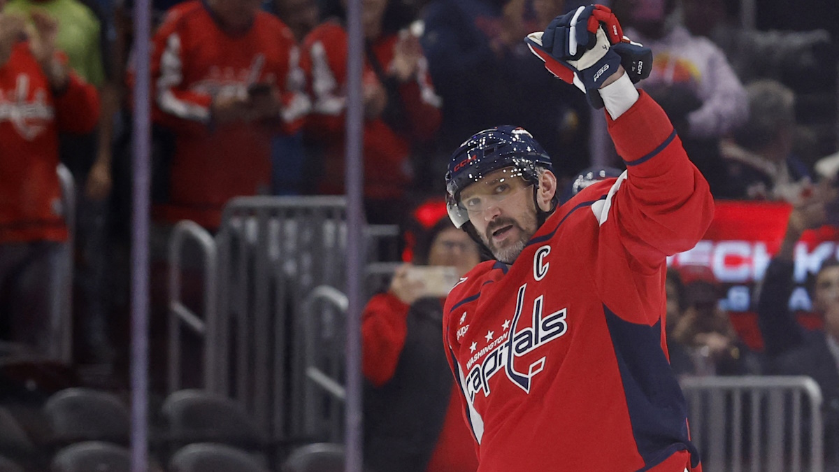 Александр Овечкин забросил 900 шайб в регулярных чемпионатах. Фото: REUTERS