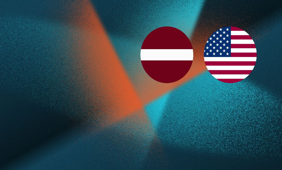 Латвия - США, хоккей, мужчины, ОИ-2026 Фото взято с сайта ОККО