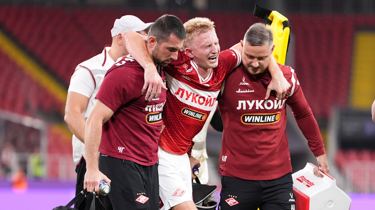 Руслан Литвинов получил травму в игре