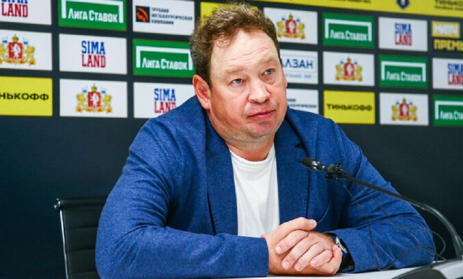 Тренер Слуцкий назвал интересным проектом работу в медиафутболе. Фото: ФК «Рубин»