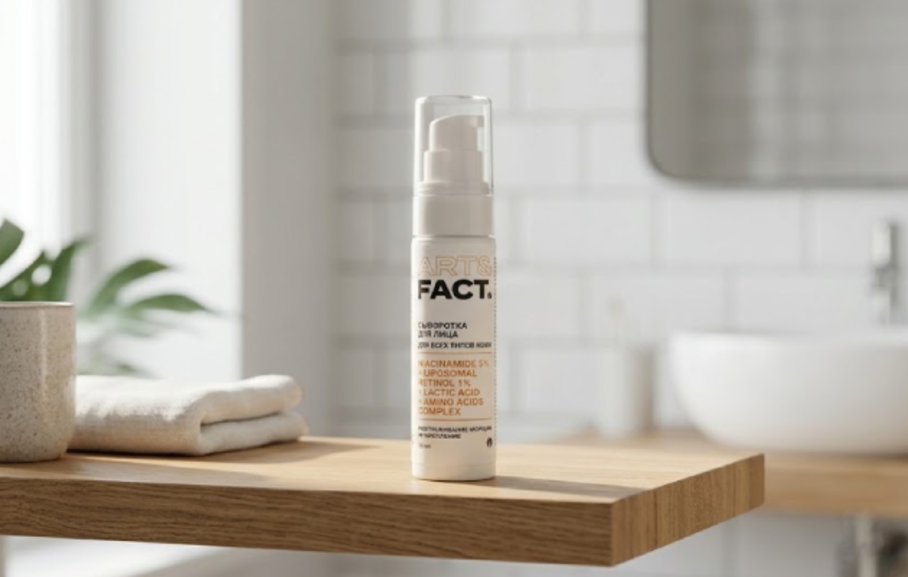 ART&FACT Niacinamide 5% + Retinol 1%